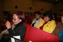 Общественные слушания по поводу строительства Эвенкийской ГЭС. Тура, июль 2008 г. Публика