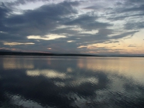 Озеро Чиринда на закате