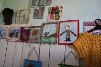 Выставка детских рисунков  в клубе Напаса
