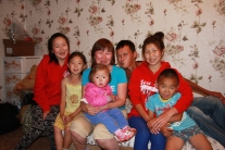 Наталья Валентиновна Монго и ее семья