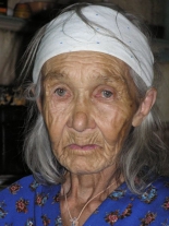 Пелагея Петровна Серкова (1926 г. рожд.), старейшая жительница Мадуйки