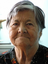 Ольга Васильевна Латикова, 1917 г.р., старейшая жительница Суломая, хранительница кетского языка и традиционной кетской культуры
